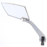 Maxbell Universal Motorcycle ATV Rear View Mirror Scooter for Yamaha LY149QMG Silver - Aladdin Shoppers