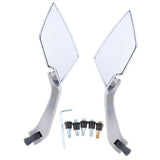 Maxbell Universal Motorcycle ATV Rear View Mirror Scooter for Yamaha LY149QMG White - Aladdin Shoppers