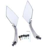 Maxbell Universal Motorcycle ATV Rear View Mirror Scooter for Yamaha LY149QMG White - Aladdin Shoppers