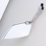 Maxbell Universal Motorcycle ATV Rear View Mirror Scooter for Yamaha LY149QMG White - Aladdin Shoppers