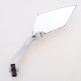 Maxbell Universal Motorcycle ATV Rear View Mirror Scooter for Yamaha LY149QMG White - Aladdin Shoppers