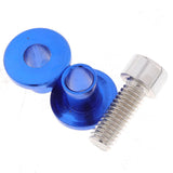 Maxbell Universal Motorcycle Brake Master Fluid Reservoir Oil Cup Bracket Blue - Aladdin Shoppers