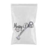 Maxbell Universal Motorcycle Brake Master Fluid Reservoir Oil Cup Bracket Gray - Aladdin Shoppers