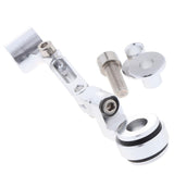 Maxbell Universal Motorcycle Brake Master Fluid Reservoir Oil Cup Bracket Silver - Aladdin Shoppers