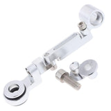 Maxbell Universal Motorcycle Brake Master Fluid Reservoir Oil Cup Bracket Silver - Aladdin Shoppers