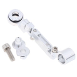 Maxbell Universal Motorcycle Brake Master Fluid Reservoir Oil Cup Bracket Silver - Aladdin Shoppers