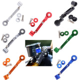 Maxbell Universal Motorcycle Brake Master Fluid Reservoir Oil Cup Bracket Silver - Aladdin Shoppers