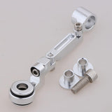 Maxbell Universal Motorcycle Brake Master Fluid Reservoir Oil Cup Bracket Silver - Aladdin Shoppers