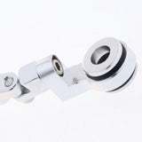 Maxbell Universal Motorcycle Brake Master Fluid Reservoir Oil Cup Bracket Silver - Aladdin Shoppers