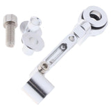 Maxbell Universal Motorcycle Brake Master Fluid Reservoir Oil Cup Bracket Silver - Aladdin Shoppers