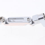 Maxbell Universal Motorcycle Brake Master Fluid Reservoir Oil Cup Bracket Silver - Aladdin Shoppers