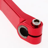 Maxbell Universal Motorcycle CNC Adjustable Folding Gear Shift Lever Red - Aladdin Shoppers