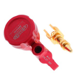 Maxbell Universal Motorcycle CNC Alloy Hydraulic Rear Brake Pump Red - Aladdin Shoppers