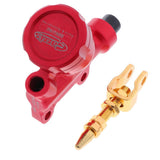 Maxbell Universal Motorcycle CNC Alloy Hydraulic Rear Brake Pump Red - Aladdin Shoppers