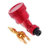 Maxbell Universal Motorcycle CNC Alloy Hydraulic Rear Brake Pump Red - Aladdin Shoppers