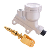 Maxbell Universal Motorcycle CNC Alloy Hydraulic Rear Brake Pump Silver - Aladdin Shoppers