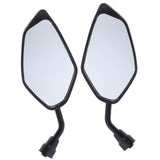 Maxbell Universal Motorcycle Dirt bike ATV Scooter 10mm Rear View Side Mirror Black - Aladdin Shoppers