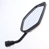 Maxbell Universal Motorcycle Dirt bike ATV Scooter 10mm Rear View Side Mirror Black - Aladdin Shoppers
