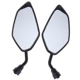 Maxbell Universal Motorcycle Dirt bike ATV Scooter 10mm Rear View Side Mirror Black - Aladdin Shoppers