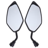 Maxbell Universal Motorcycle Dirt bike ATV Scooter 10mm Rear View Side Mirror Black - Aladdin Shoppers
