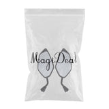 Maxbell Universal Motorcycle Dirt bike ATV Scooter 10mm Rear View Side Mirror Black - Aladdin Shoppers
