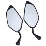 Maxbell Universal Motorcycle Dirt bike ATV Scooter 10mm Rear View Side Mirror Black - Aladdin Shoppers