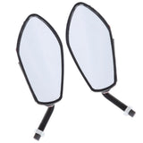Maxbell Universal Motorcycle Dirt bike ATV Scooter 10mm Rear View Side Mirror Blue - Aladdin Shoppers