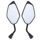 Maxbell Universal Motorcycle Dirt bike ATV Scooter 10mm Rear View Side Mirror Red - Aladdin Shoppers