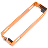 Maxbell Universal Motorcycle License Plate Frame Holder Light Bracket Mount Golden - Aladdin Shoppers