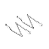 Maxbell Universal Motorcycle Stainless Steel Saddlebag Side Support Bar Bracket - Aladdin Shoppers