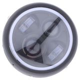 Maxbell Universal Retro Motorcycle Refit LED Headlight Daytime Aperture Red - Aladdin Shoppers