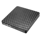 Maxbell USB 3.0 External DVD Burner Portable USB3.0 Type-C CD/DVD Reader Drive Black - Aladdin Shoppers