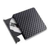Maxbell USB 3.0 External DVD Burner Portable USB3.0 Type-C CD/DVD Reader Drive Black - Aladdin Shoppers
