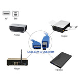 Maxbell USB A Male to B Male Cable Adapter Printer Scanner Cord Wire 100cm - Aladdin Shoppers