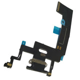 Maxbell USB Charging Charger Mic Port Dock Connector Flex Cable Repair for iPhone xr Black
