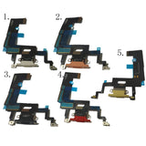 Maxbell USB Charging Charger Mic Port Dock Connector Flex Cable Repair for iPhone xr White - Aladdin Shoppers