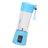 Maxbell USB Electric Fruit Juicer Handheld Juice Blender Juice Cup Bottle Blue 3S - Aladdin Shoppers