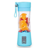 Maxbell USB Electric Fruit Juicer Handheld Juice Blender Juice Cup Bottle Blue 3S - Aladdin Shoppers
