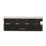 Maxbell USB Hub 4 Port USB 3.1 2.0 High Speed Expansion Hub Charger Controller Adapter Connector for Sony Playstation 4 PS4 Slim Gaming Console - Aladdin Shoppers