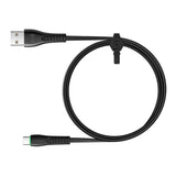 Maxbell USB Type-C Cable Fast Charging Data Transfer Charger Cord 1.8M（black）