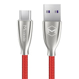 Maxbell USB Type-C Cable Fast Charging / Data Transfer Cord 2 m/6.56 ft Red - Aladdin Shoppers