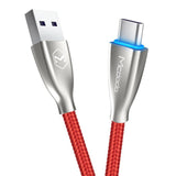Maxbell USB Type-C Cable Fast Charging / Data Transfer Cord 2 m/6.56 ft Red - Aladdin Shoppers