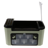 Maxbell Utensils Condiment Knife Storage Rack Seasoning Storage Box Holder Green - Aladdin Shoppers