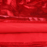 Maxbell V Neck 1920s Sequin Fringe Charleston Flapper Dance Dresses Costumes L red - Aladdin Shoppers