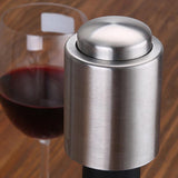 Maxbell Vacuum Sealed Red Wine Storage Bottle Stopper Plug Bottle Cap Silver - Aladdin Shoppers