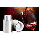 Maxbell Vacuum Sealed Red Wine Storage Bottle Stopper Plug Bottle Cap Silver - Aladdin Shoppers