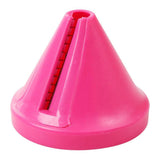 Maxbell Vegetable Cutter Funnel Manual Fruit Cucumber Carrot Chopper Slicer Rose Red - Aladdin Shoppers