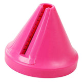 Maxbell Vegetable Cutter Funnel Manual Fruit Cucumber Carrot Chopper Slicer Rose Red - Aladdin Shoppers