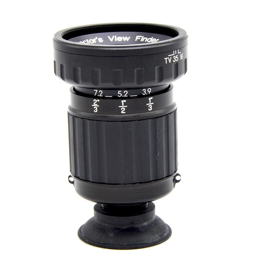 Maxbell VELEDGE VD-11X Next-Gen Micro Director's Viewfinder, 37mm Filter Thread, Adjustable Rear Eyepiece - Black - Aladdin Shoppers
