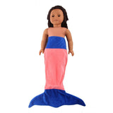 Maxbell Velvet Fabric Mermaid Dress Skirt for 18inch Dolls Clothes 2 - Aladdin Shoppers